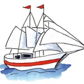 Segelschiff boot